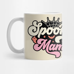 Spooky Mama Halloween Design Mug